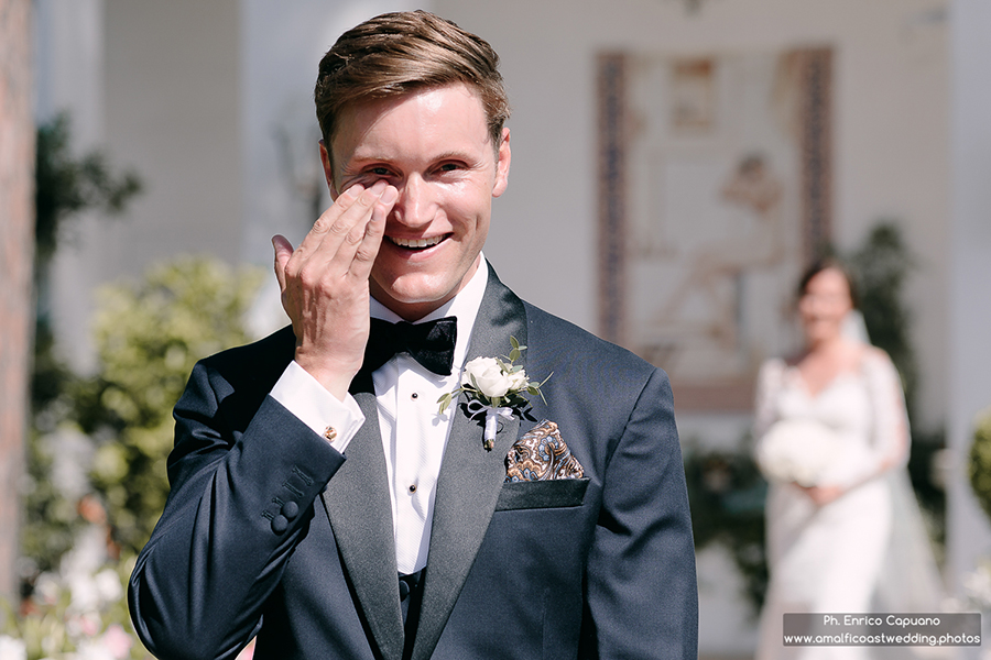 wedding reportage on the Amalfi Coast
